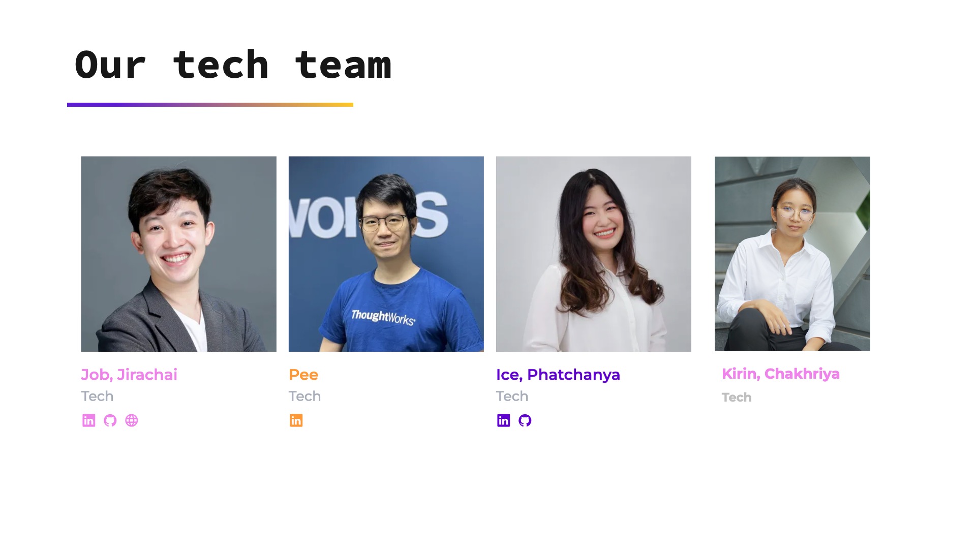 PyConTH 2023 - Tech Team